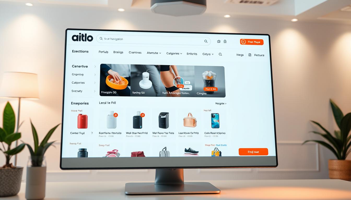 تحسين تجربة التسوق عبر الموقع