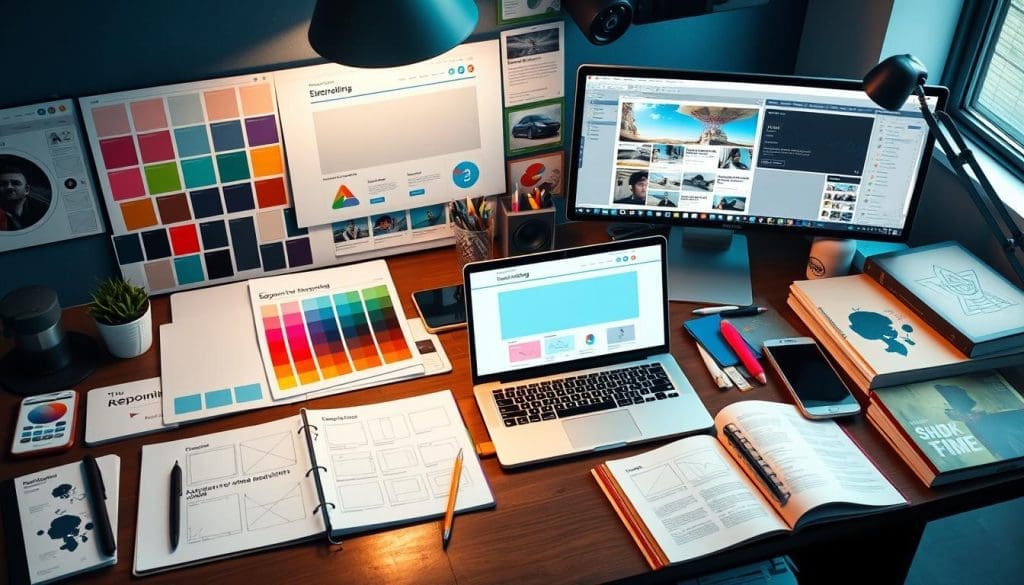 أدوات تصميم المواقع المتجاوبة