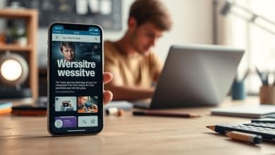 تهيئة الموقع للهواتف الذكية