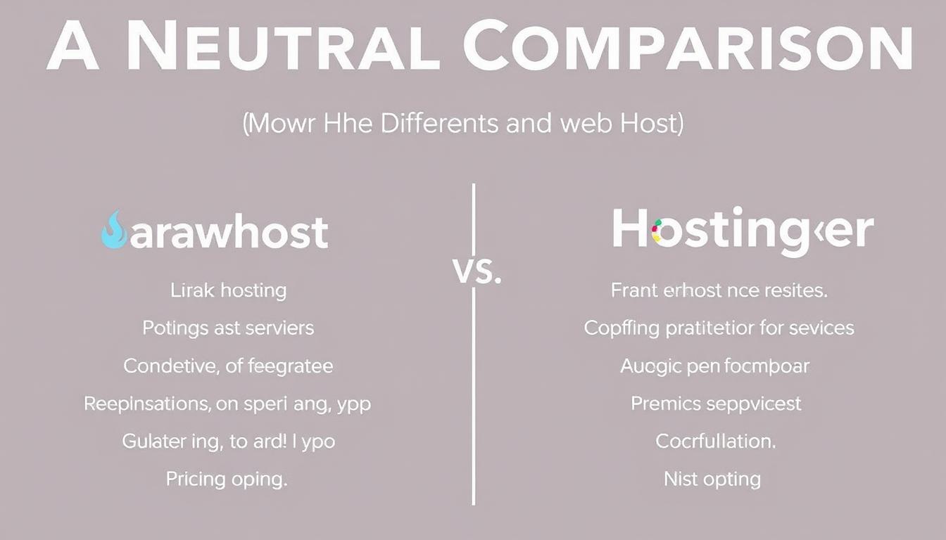 ما الفرق بين أراهوستر و Hostinger؟ مقارنة حيادية