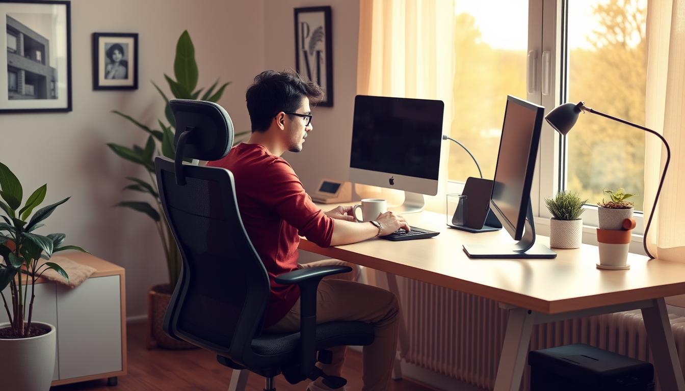 العمل من المنزل