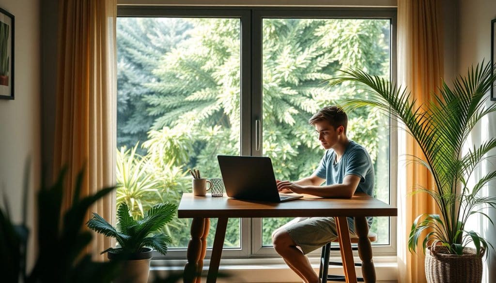 فوائد العمل عن بعد