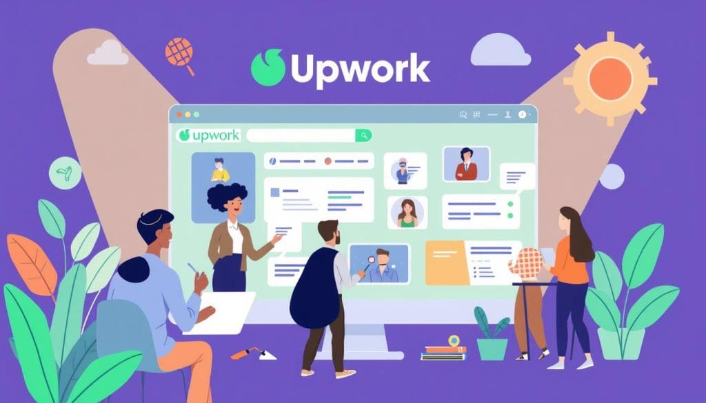 منصة Upwork للعمل الحر
