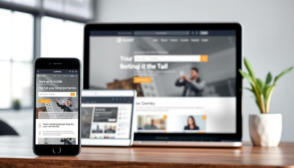 تحسين الموقع للهواتف المحمولة