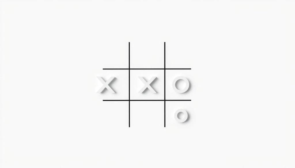 تصميم لعبة Tic Tac Toe