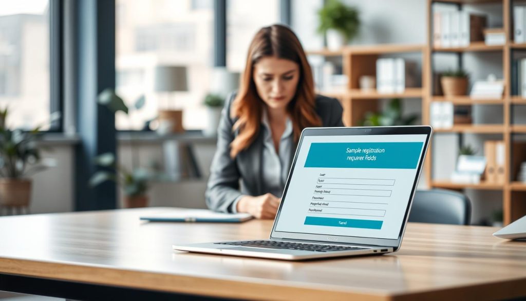 نماذج التسجيل