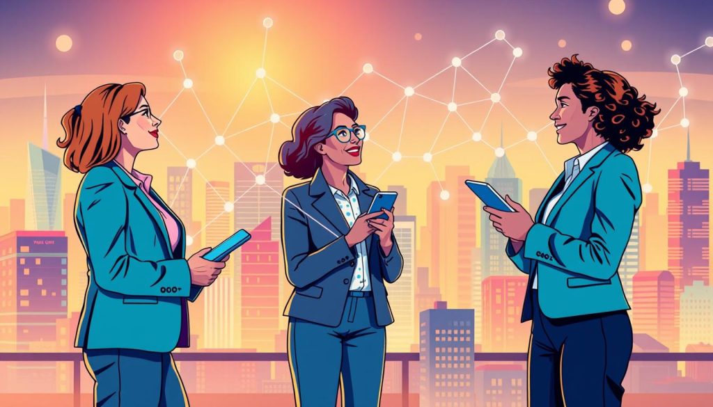 بناء شبكة من العلاقات داخل النيتش