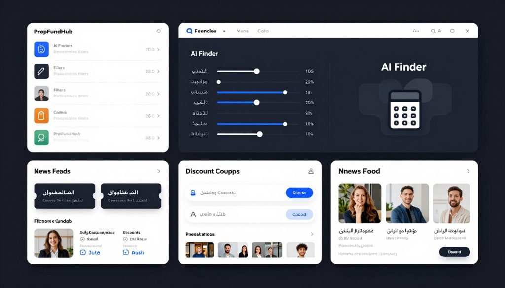 أدوات PropFundHub المتقدمة