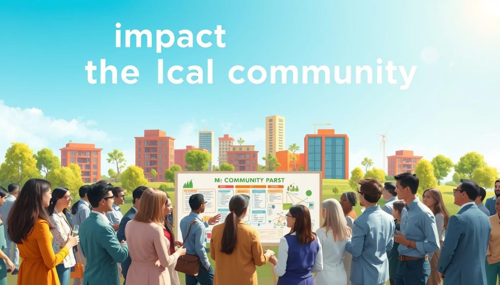 التأثير على المجتمع المحلي