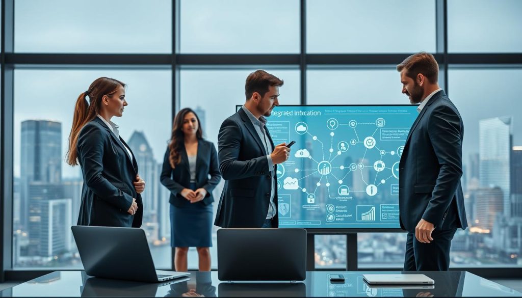 التكامل مع الأنظمة الأخرى