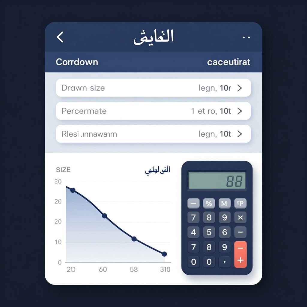 حاسبة السحب والدراوداون