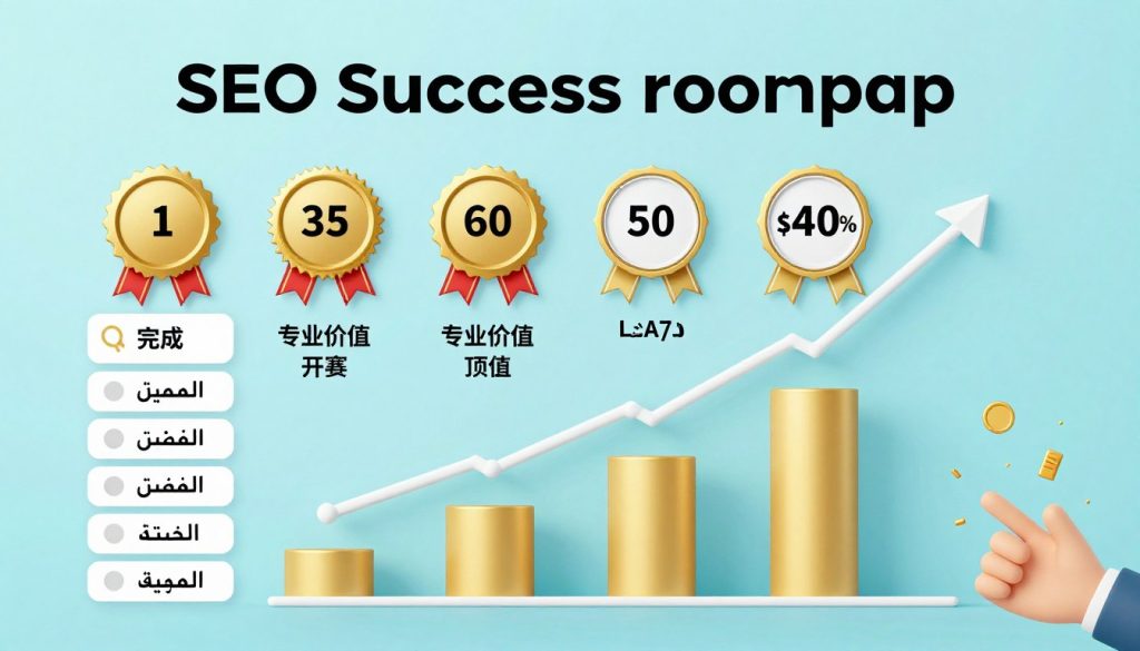 خلاصة خطة تحسين محركات البحث لمدة 6 أشهر