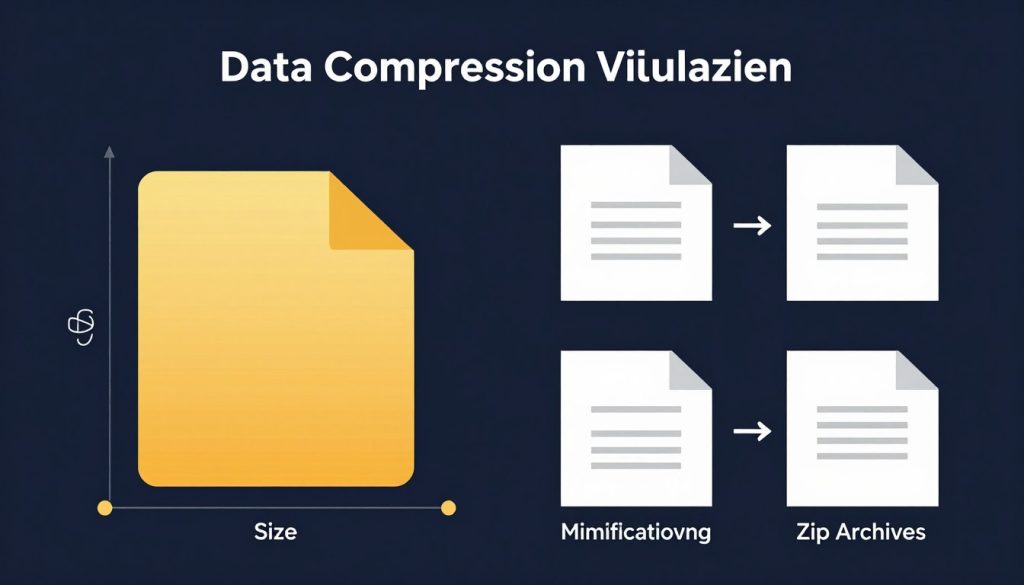 ضغط الملفات وتقليل حجم البيانات المنقولة