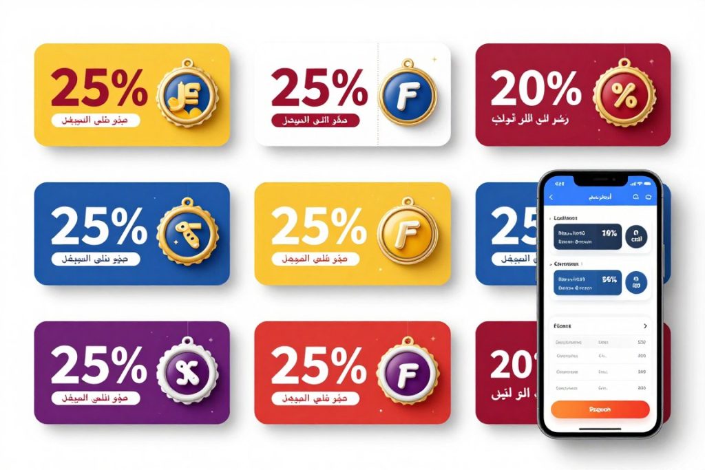 كوبونات الخصم الحصرية