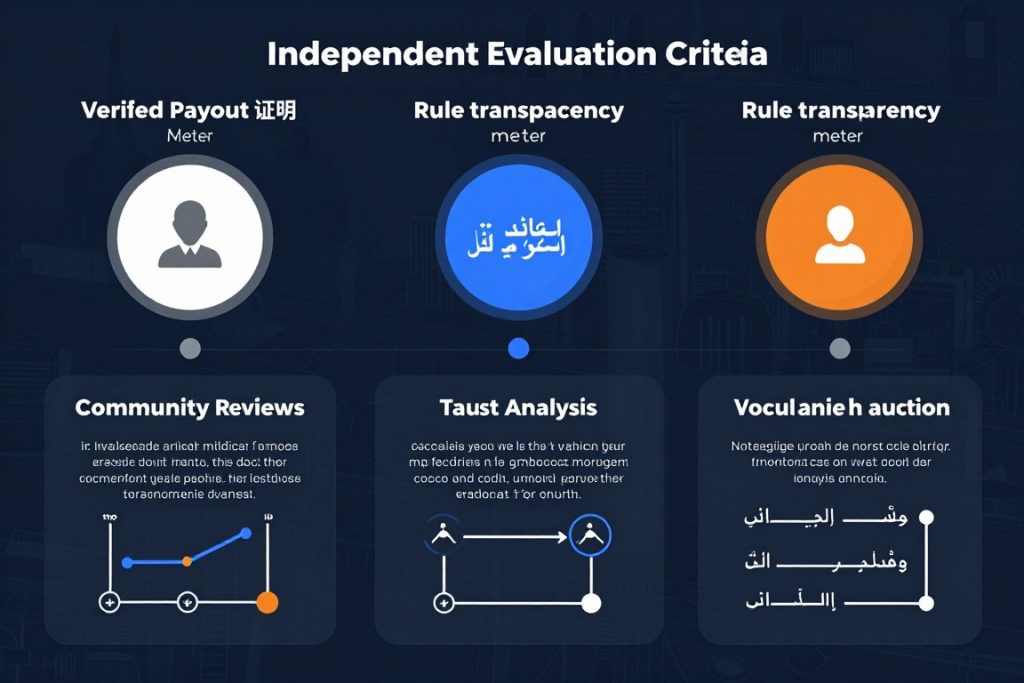 معايير التقييم المستقلة في PropFundHub