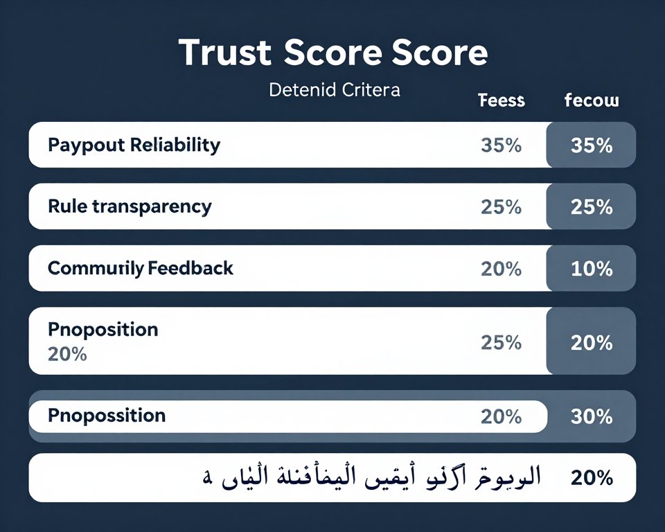 نظام Trust Score المفصل