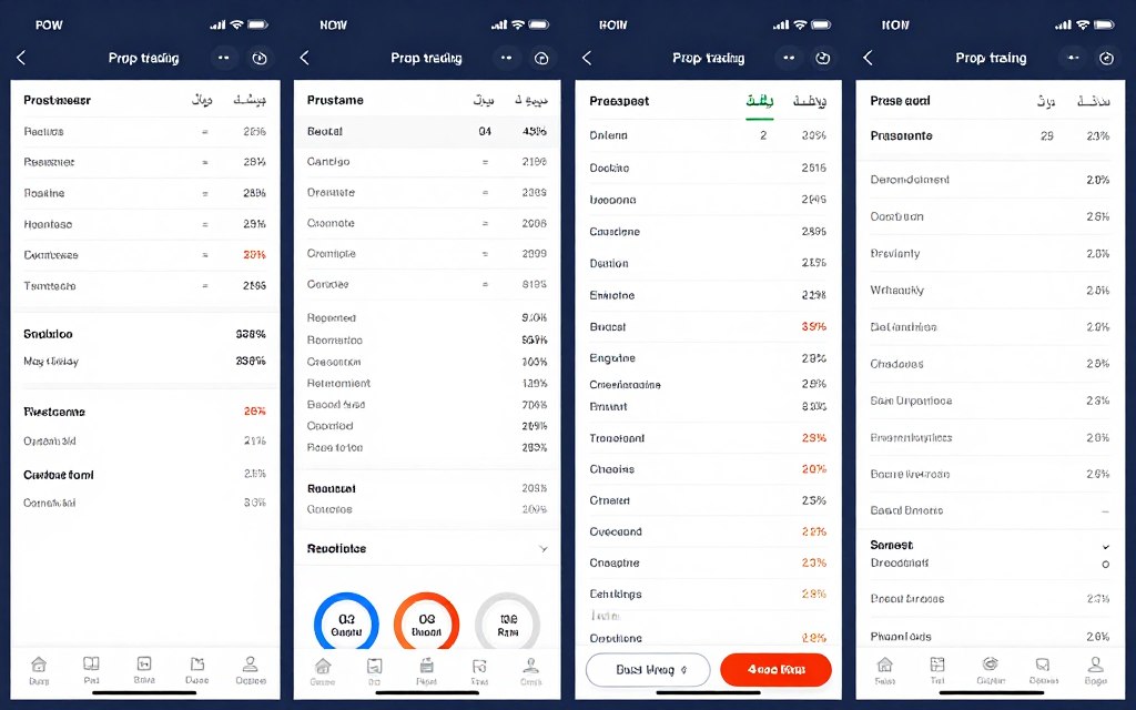 واجهة المقارنة المباشرة بين الشركات