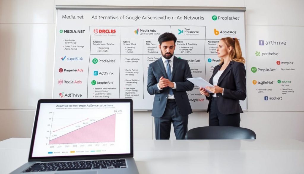 مقارنة بين بدائل أدسنس