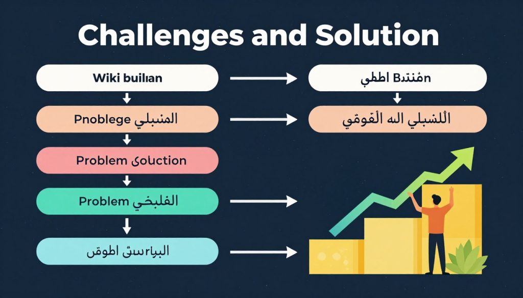 تحديات بناء موسوعة كيف تفعل وحلولها