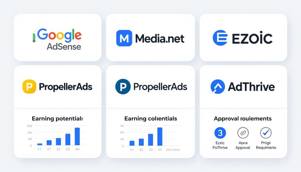 أفضل شبكات الإعلانات المميزة advertising networks
