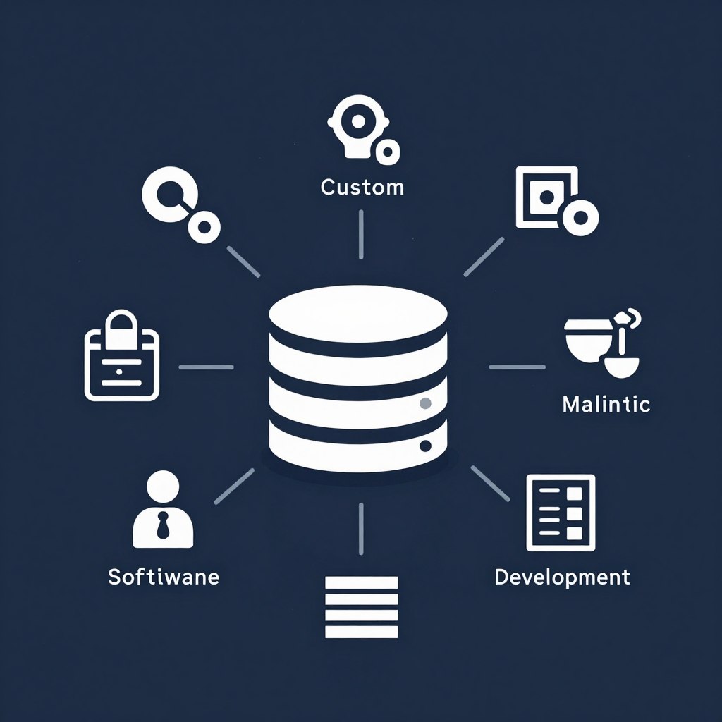 Custom development solution icon