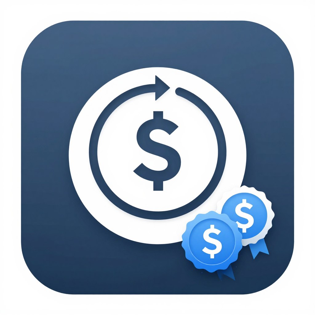 Revenue stream icon for subscriptions