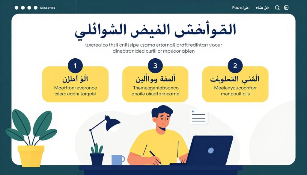 نصائح نجاح مشروع إدارة المواقع