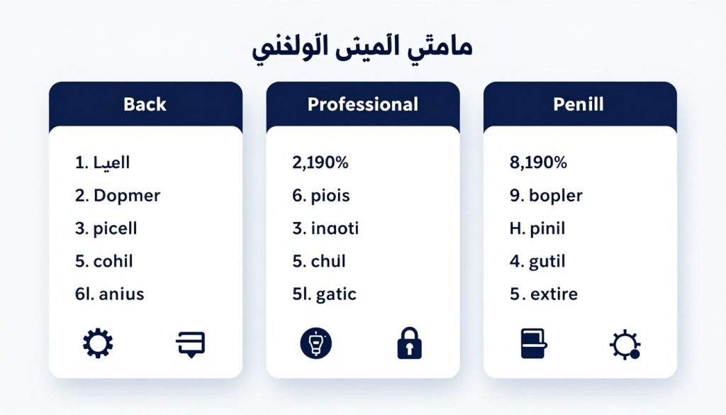 نماذج باقات إدارة المواقع الشهرية